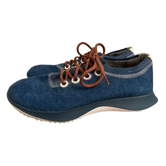 Allbirds Wool Dasher Mizzle Knit Running Shoes Mens 13 Blue Lace Up Sustainable main image 6
